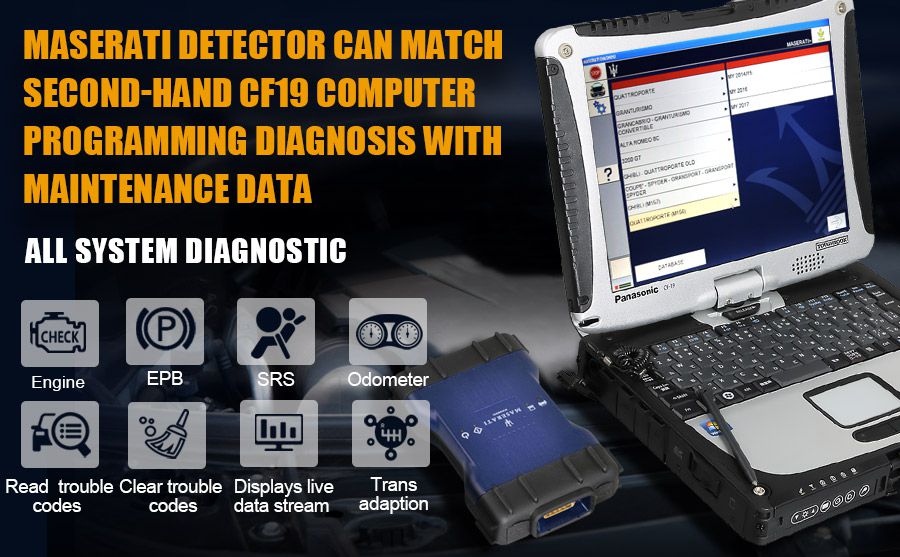 MDVCI Maserati Detector