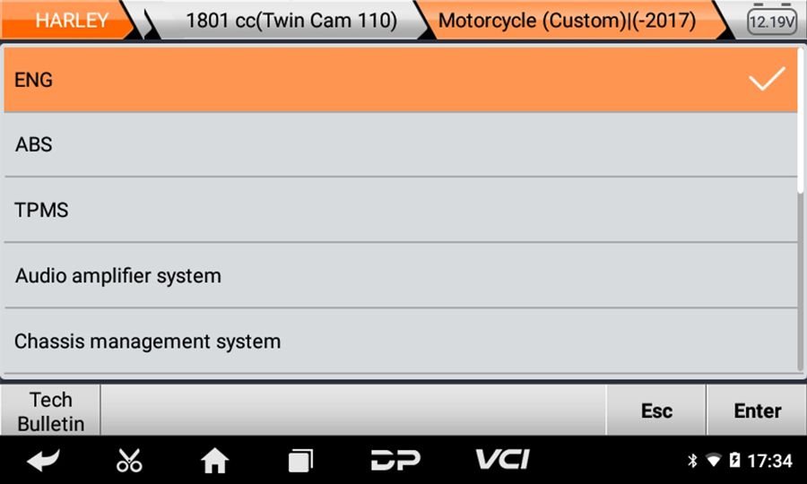 OBDSTAR iScan Harley