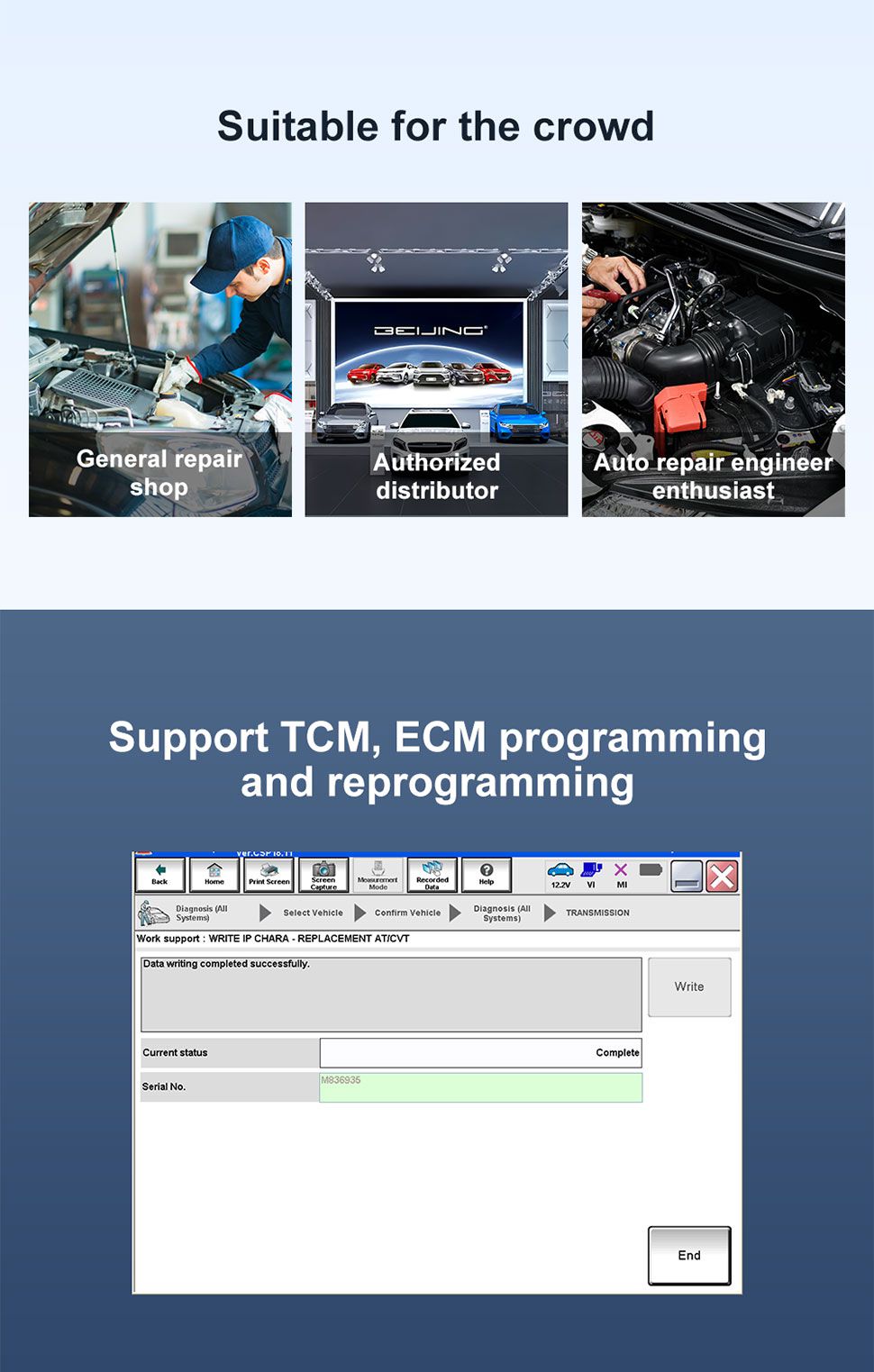 VNCI RNM Nissan Renault Mitsubishi 3-in-1 Diagnostic Interface