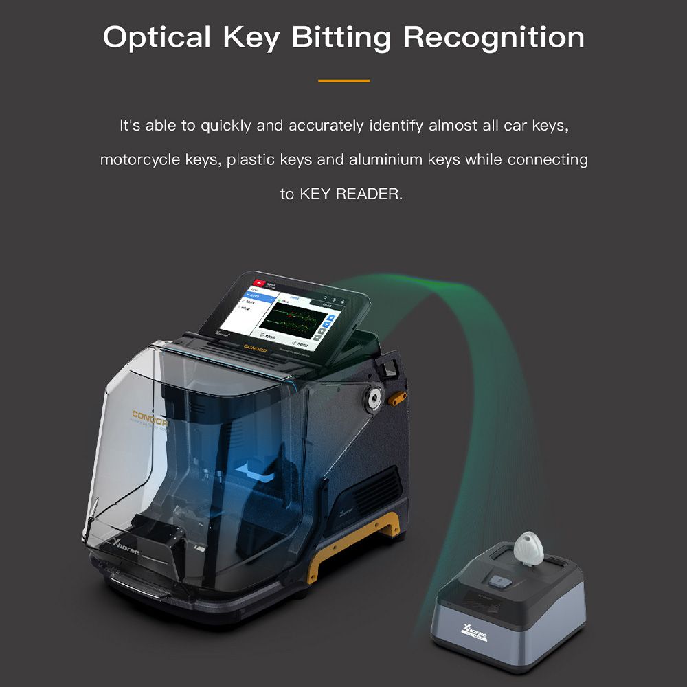 Xhorse Condor XC-MINI Plus II Key Cutting Machine