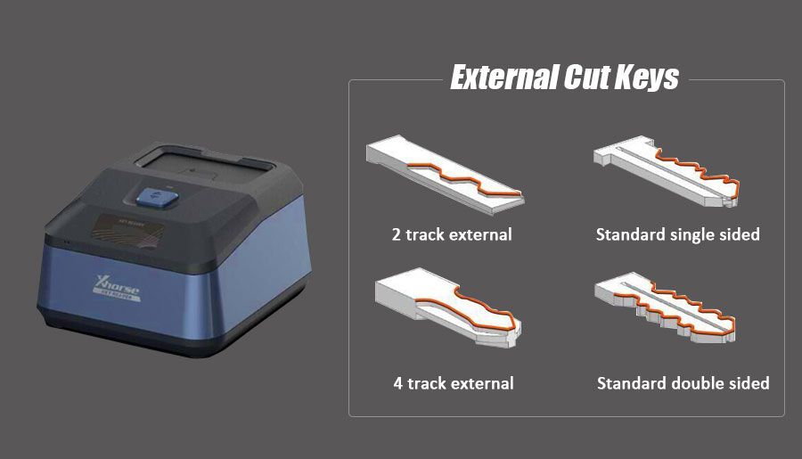 Xhorse Key Reader Blade Skimmer Key Identification Device