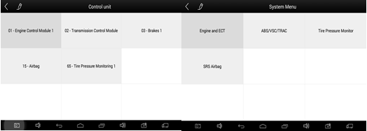 Vehicle Coverage Display