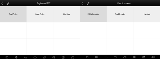 Four System Diagnosis Display