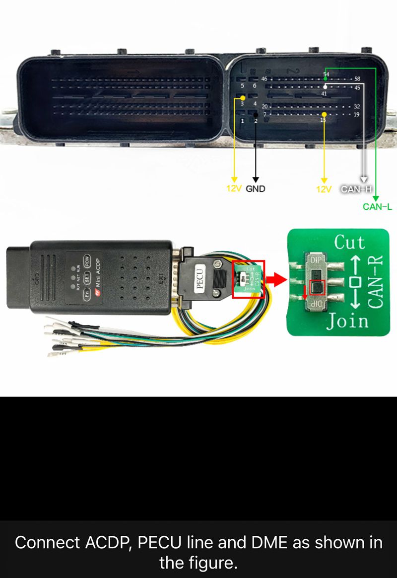 Yanhua Mini ACDP Module18 Mercedes Benz DME Software